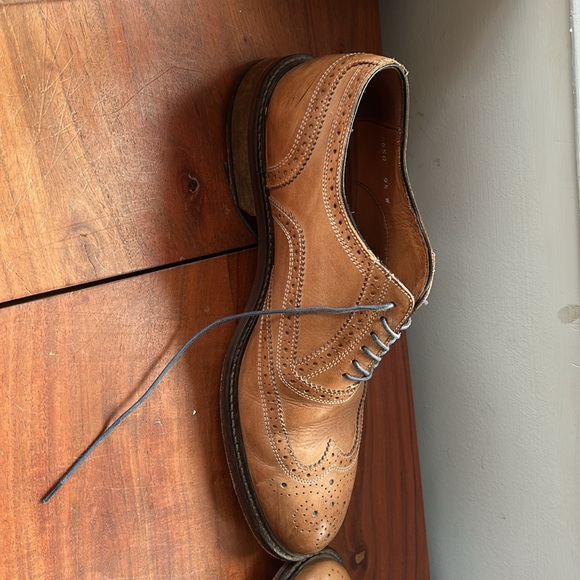 Massimo Matteo 6-Eye Wing Tip Men's Oxford Dress Shoe - Picture 6 of 8